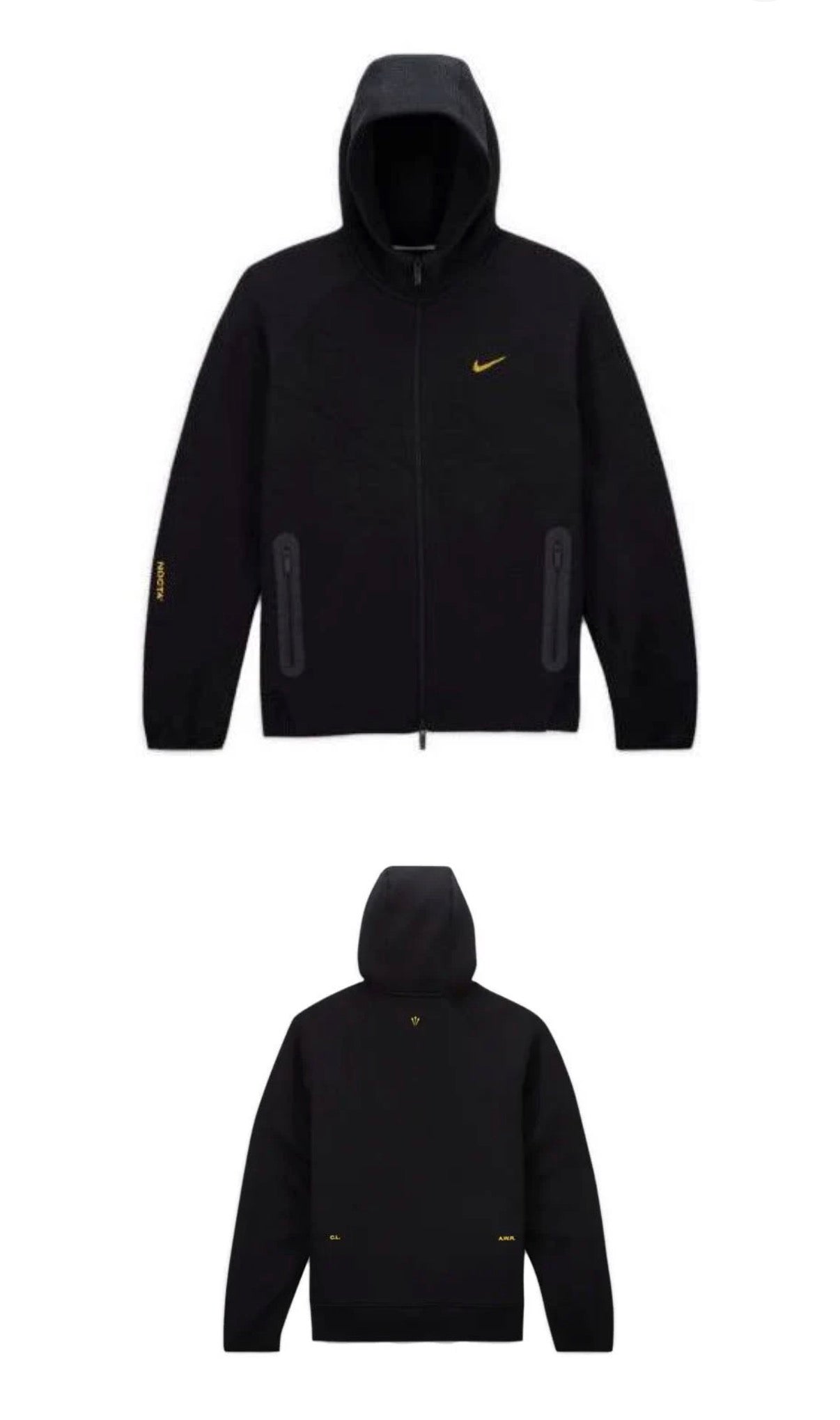 Nike X Nocta Drake tech fleece jacket